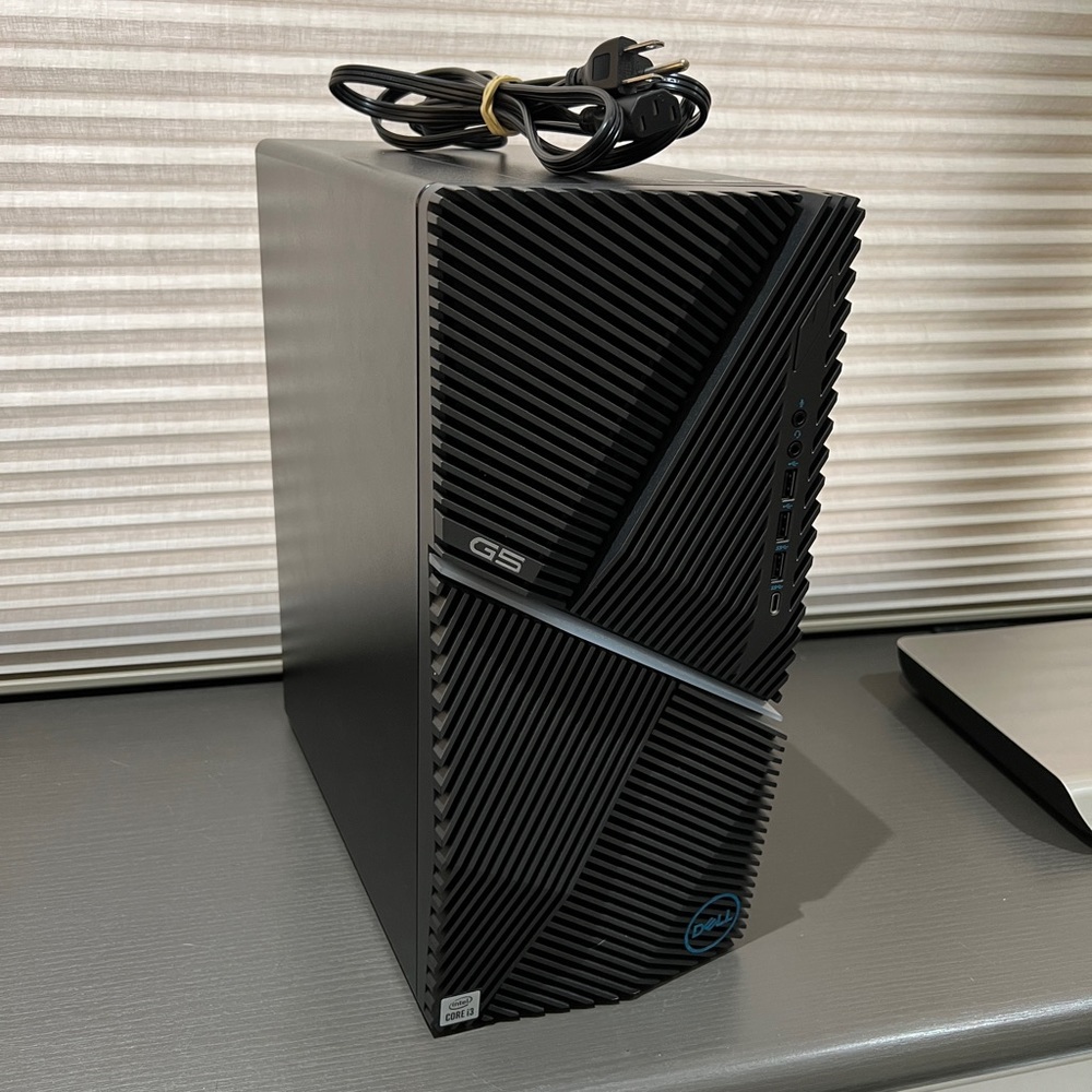 DELL G5 5000 Gaming DESKTOP D28M 500W Sky Bezel Chassis Black desktop computer
